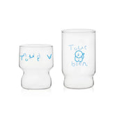 Simple Glass Milk Coffee Cup