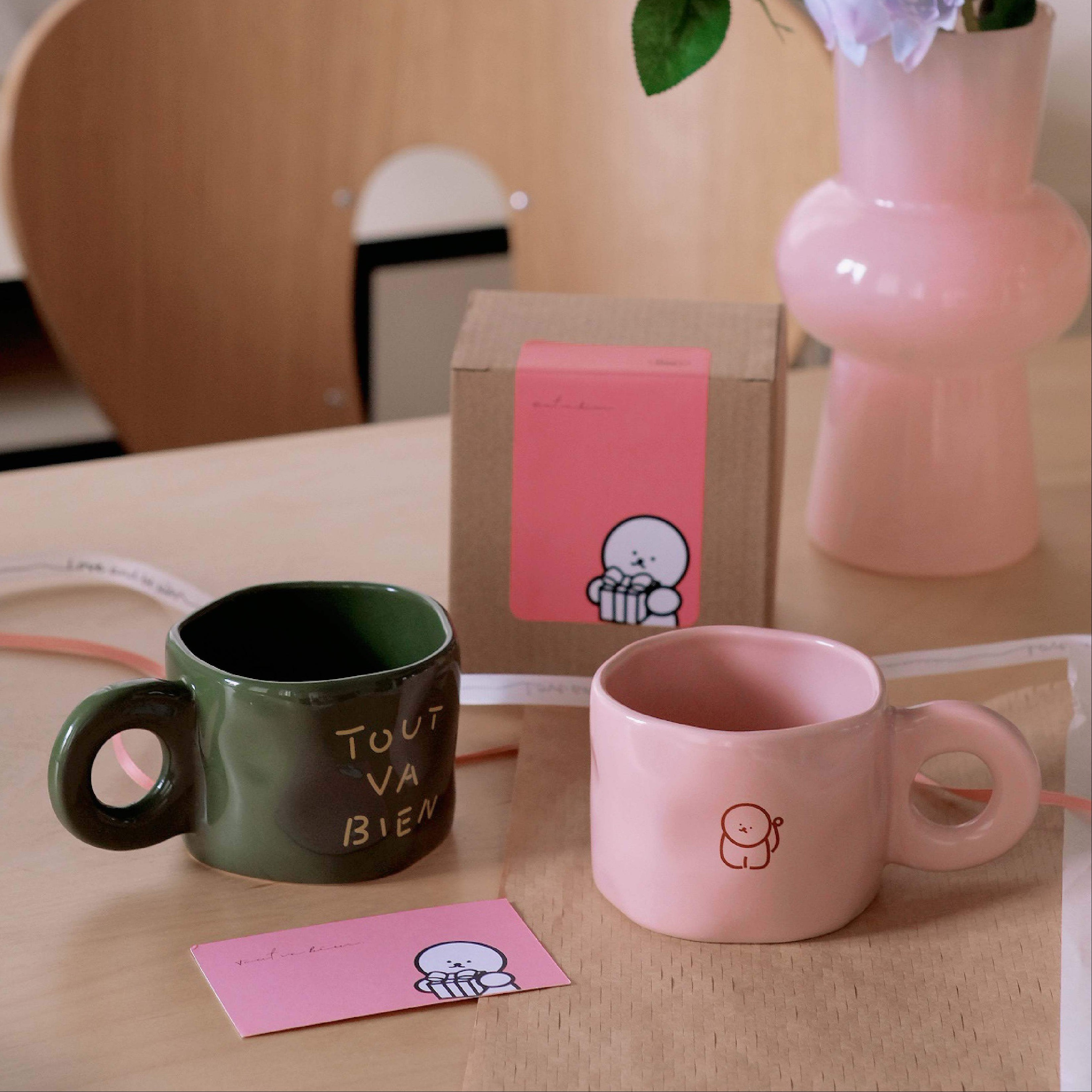 Hand-Pinched Irregular Ceramic Mug