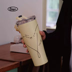 Large Capacity Portable Insulated Water Bottle