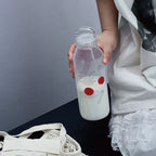 High Borosilicate Sealed Glass Milk Cup