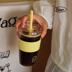 Tritan Plastic Straw Water Cup