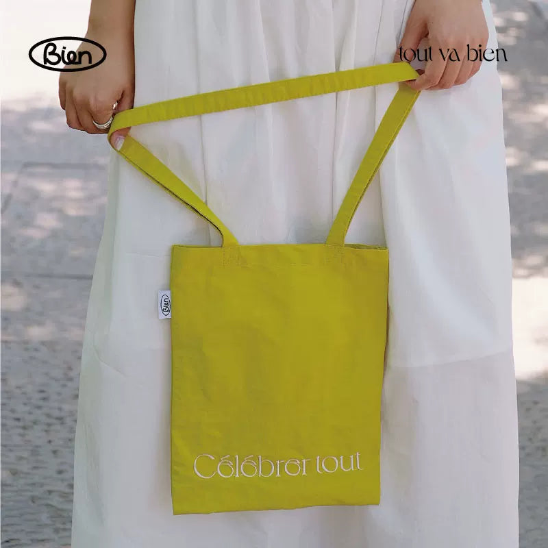 [Don’t be bien] Original customized canvas bag, hand bag, women’s backpack, mobile phone bag, cosmetic bag