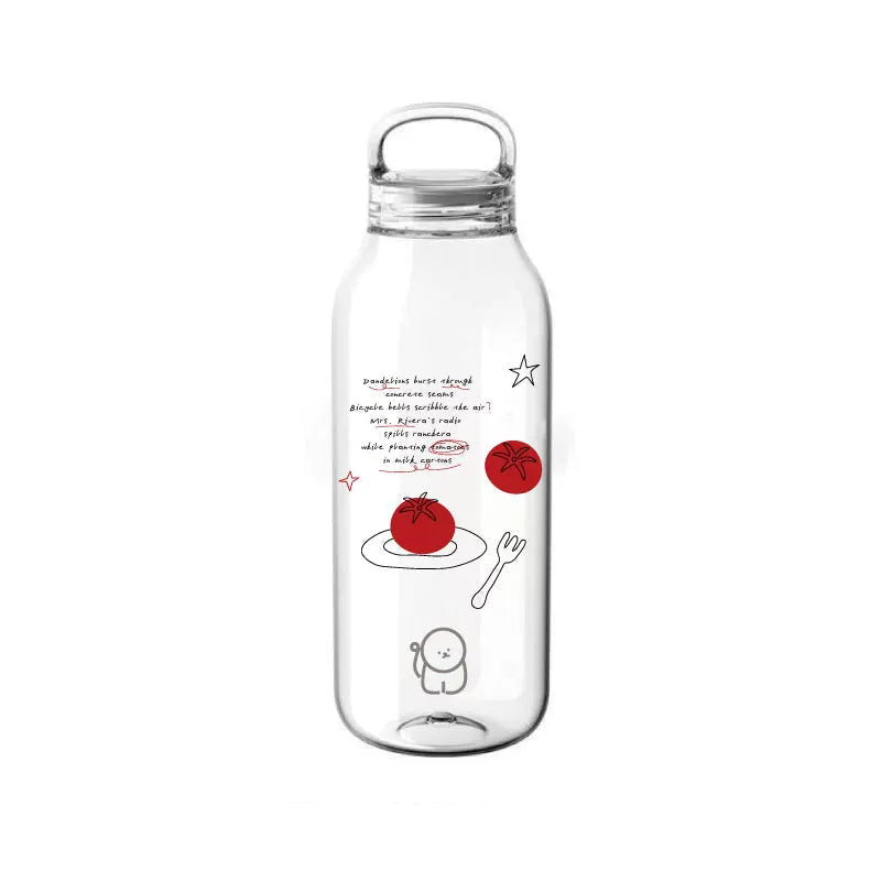 High Borosilicate Sealed Glass Milk Cup