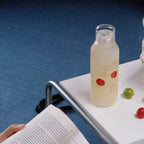 High Borosilicate Sealed Glass Milk Cup