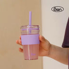 Tritan Plastic Straw Water Cup