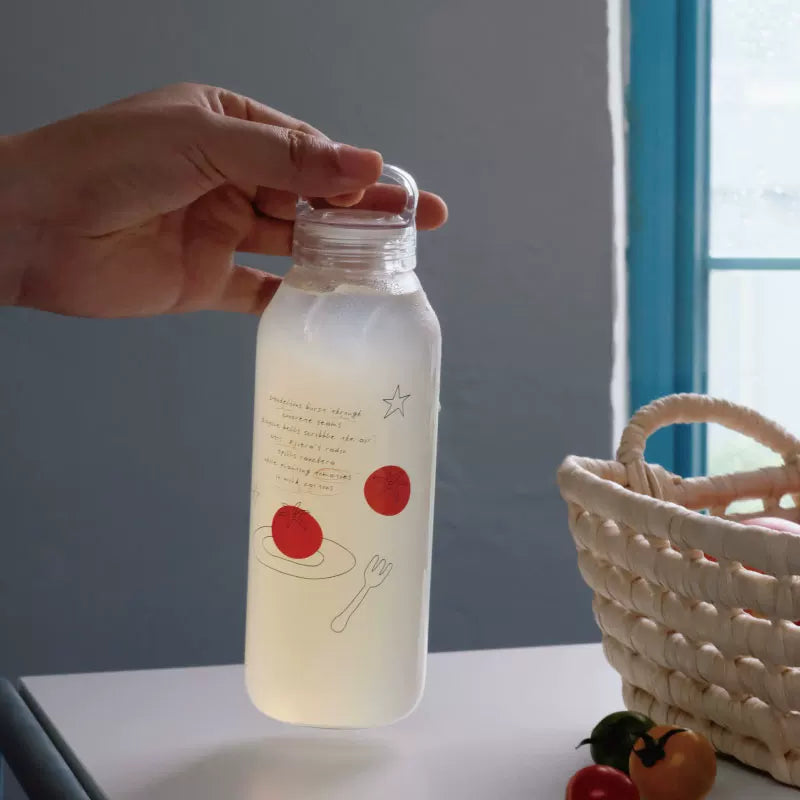 High Borosilicate Sealed Glass Milk Cup