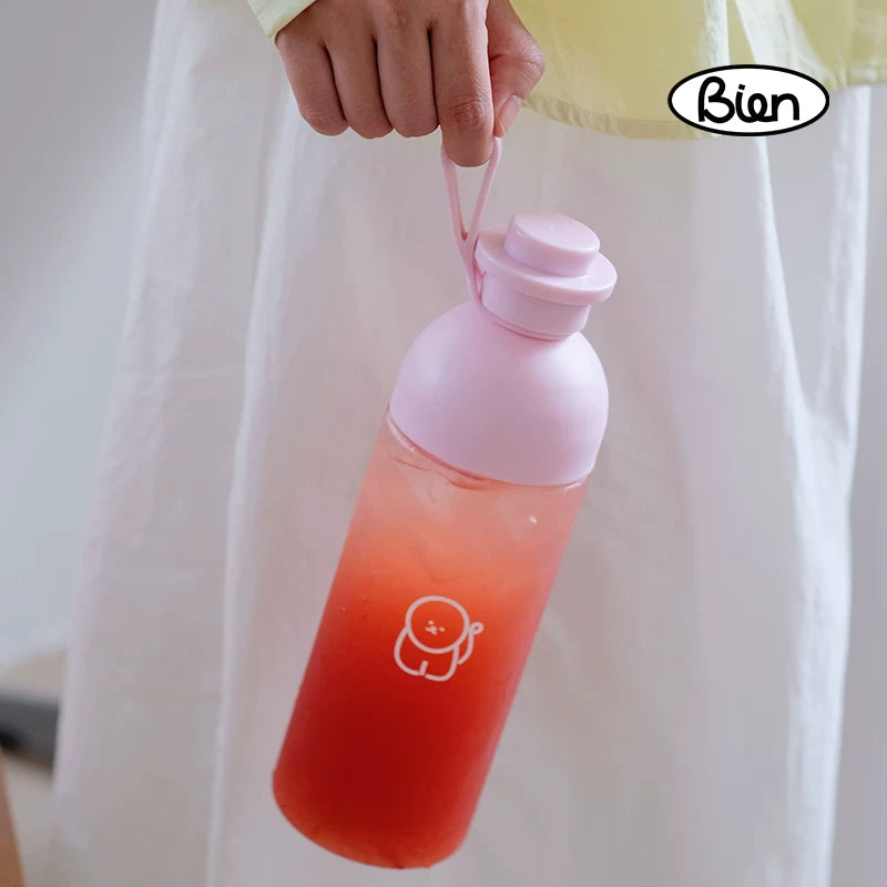 600ml Cartoon Puppy Sports Water Cup