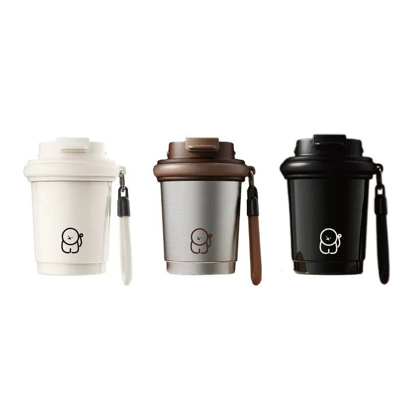 Portable Ceramic Lined Insulated Coffee Cup